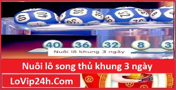 nuôi lô song thủ khung 3 ngày