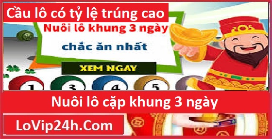 Nuôi lô cặp khung 3 ngày